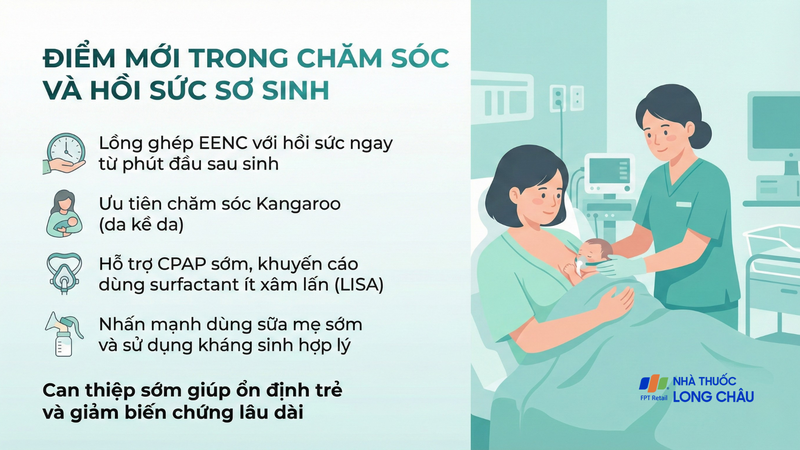 Hướng dẫn Quốc gia về các dịch vụ chăm sóc và điều trị trẻ sơ sinh 2025 có gì mới?