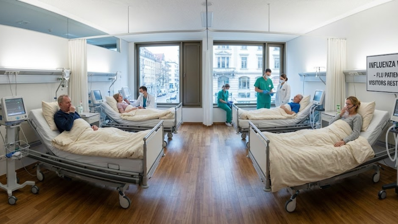 WHO cảnh báo cúm A/H3N2 lan nhanh, biến thể mới chiếm 90% ca bệnh